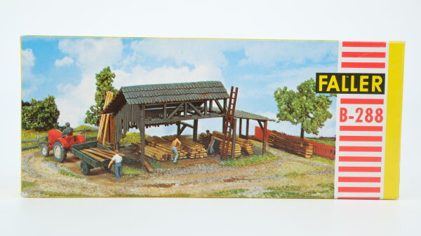 Faller H0 B-288 Holzlager