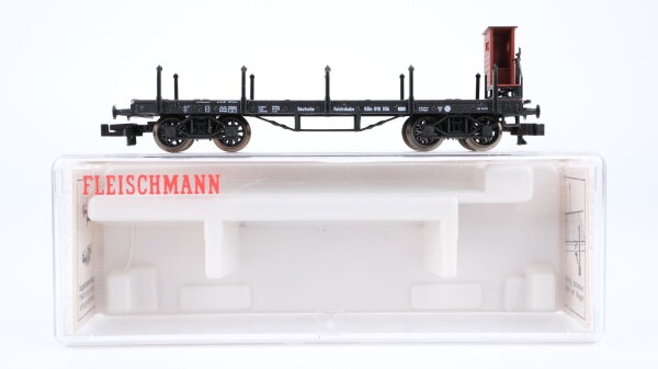 Fleischmann N 8285K Schienenwagen mit Bremserhaus SSk DRG