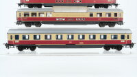 Unbekannt H0 Konvolut 2 Panoramawagen 1. Kl., Abteilwagen 1. Kl DB