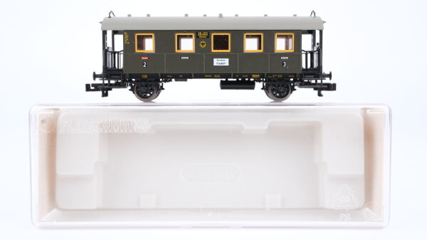 Fleischmann N 8091K Personenw. 2./3. Kl bayr. Länderbauart BCi bay 10 DRG
