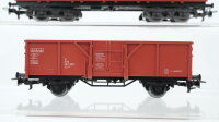 Märklin H0 Konvolut Niederbordwagen 4-achsig, Hochbordwagen 2-achsig,, Kippmuldenwagen, Selbstentladewagen DB