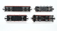 Märklin H0 Konvolut Niederbordwagen 4-achsig, Hochbordwagen 2-achsig,, Kippmuldenwagen, Selbstentladewagen DB