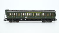 Fleischmann N 8801 Abteilwagen 1./2. Kl m. Bremserhaus ABB K.P.E.V.