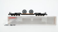 Fleischmann N 8299K Tiefladewagen mit 2 Kabelrollen SSt...