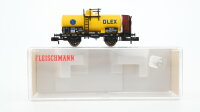 Fleischmann N 8845K Kesselwagen mit Bremserhaus Olex...