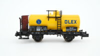 Fleischmann N 8845K Kesselwagen mit Bremserhaus Olex...
