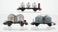 Märklin H0 Konvolut 2 Silowagen...