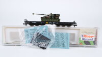 Roco N 925 Schwerlastwagen mit Panzerhaubitze DB