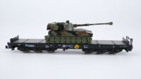 Roco N 925 Schwerlastwagen mit Panzerhaubitze DB
