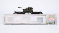 Roco N 925 Schwerlastwagen mit Panzerhaubitze DB