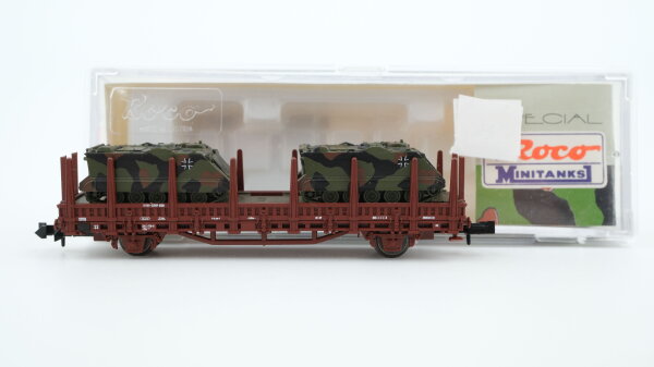 Roco N 902 Rungenw. bel. mit 2 Panzern M113A1G Kbs 442 DB