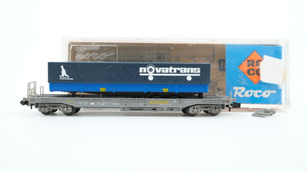 Roco N 25151 Einheitstaschenwagen novatrans Sdkmms SNCF