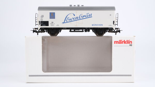 Märklin H0 45021 Kühlwagen (Löwenbräu München) Tehs 50 der DB