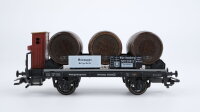 Märklin H0 46743 Weinfaßwagen mit Bremserhaus...