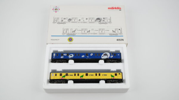 Märklin H0 41574 Bahnpostwagen-Set Barwagen SVG