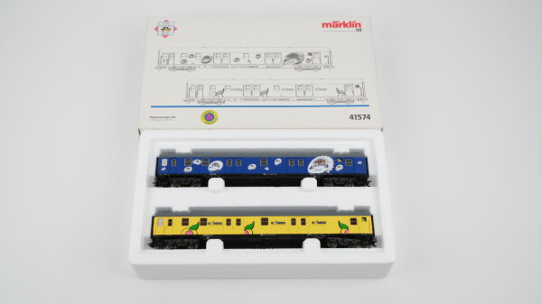 Märklin H0 41574 Bahnpostwagen-Set Barwagen SVG