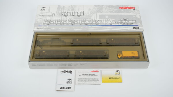 Märklin H0 2890 Güterzug Deutschen Bundespost Wechselstrom (Unvollständig)