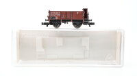 Fleischmann N 8212 Güterwagen offen mit Bremserhaus...