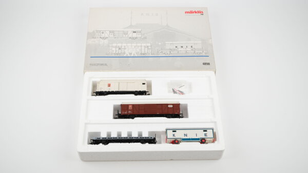 Märklin H0 4898 Schweizer Güterwagen-Set "Circus Knie" der SBB