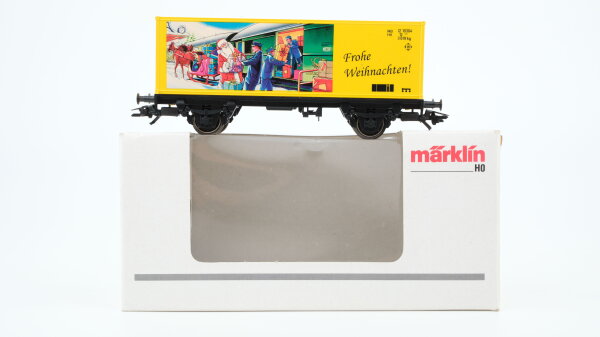 Märklin H0 94071 Behälter-Tragwagen  Frohe Weihnachten 2000  (Containerwagen)  BT 30 der DP AG