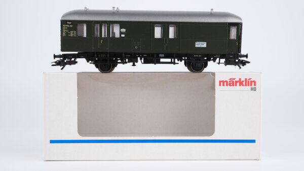 Märklin H0 42352 Reisezugwagen PwPosti (Postmuseumswagen 1996) der DRG