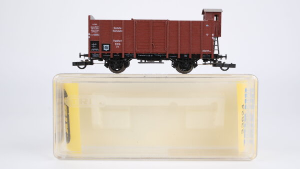Trix H0 23624 Güterwagen offen mit Bremserhaus "Frankfurt 5516" DR