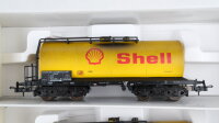 Trix H0 23809 Tankwagen Set "Shell" gealtert DB