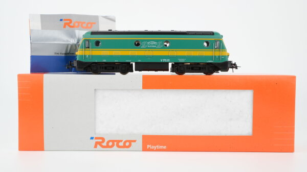 Roco H0 63997 Diesellok BR V 170.01 Schwarz Gleisbau Privatbahn Gleichstrom
