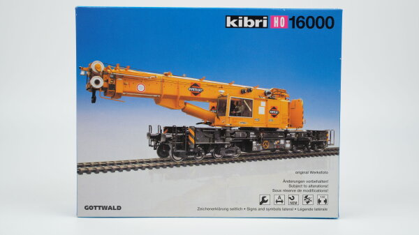Kibri H0 16000 Eisenbahn-Teleskopkran GOTTWALD GS 100.06 T