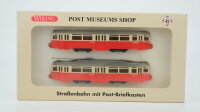 Wiking H0 82-11 Straßenbahn mit Post-Briefkasten,...
