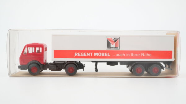 Wiking 1:87 545 GK: 545/1b CS nicht erfasst MB 1619 S Koffer-Sattelzug 2/2