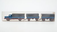 Wiking H0 29478 Büssing 8000 Prischen-Lastzug mit 2...