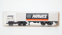 Wiking H0 25520 Scania Navis Container-Sattelzug...