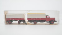 Wiking H0 85727 Hanomag Pritschen Lastzug...