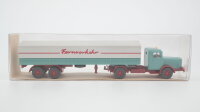 Wiking H0 26890 Büssing 8000 Pritschen-Sattelzug...