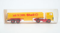 Wiking H0 24782 Ford Shell Tank-Sattelzug "mit M...