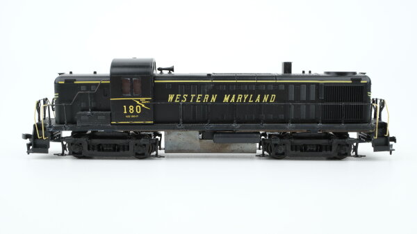 Unbekannter Hersteller H0 US Diesellok BR 180 Alco 1600 HP Western Maryland Gleichstrom