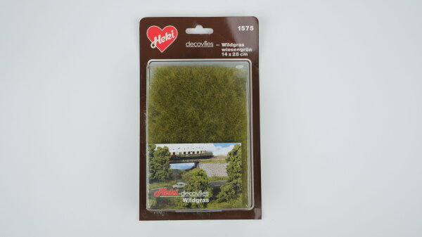 Heki H0 1575 decovlies Wildgras wiesengrün 14 x 28 cm