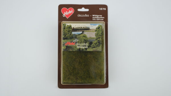 Heki H0 1576 decovlies Wildgras Waldboden 14 x 28 cm