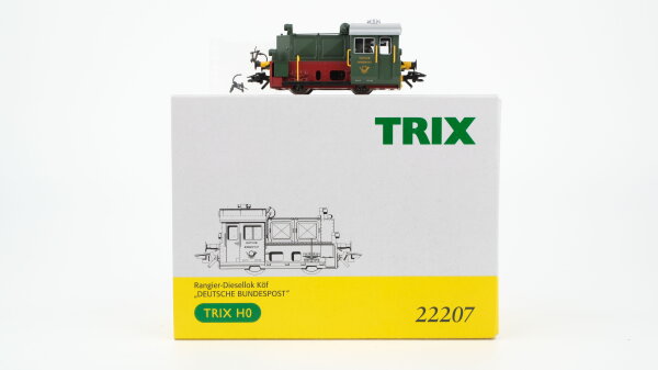 Trix H0 22207 Diesellok Köf Deutsche Bundespost Gleichstrom Digital