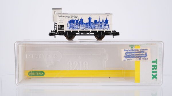 Trix N 15214 Kühlwagen mit Bremserhaus "Spielwarenmesse Nürnberg 1998"