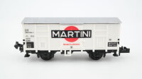 Minitrix N 51 3281 00 Gedeckter Güterwagen Martini F FS