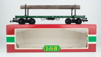 LGB G 4066 Holztransportwagen mit Ladung...