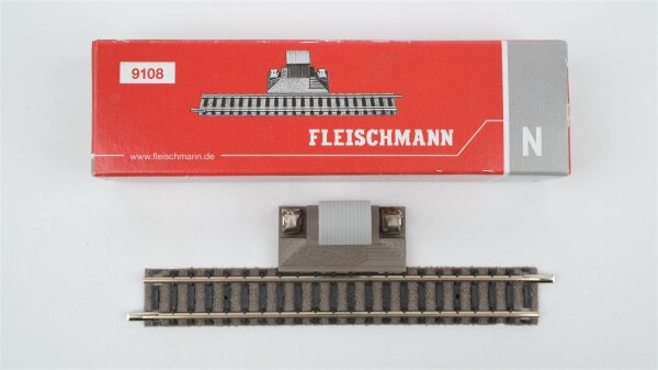 Fleischmann N 9108 Gerades Anschlussgleis mit Bettung