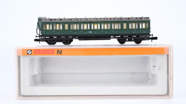 Arnold N 3391 Abteilwagen 3. Kl mit Bremserhaus C4 K.P.E.V.