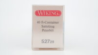 Wiking 1:87 52729 GK: 527/7 CS Peterbilt Container-Sattelzug