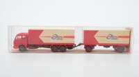 Wiking 1:87 457 GK: 457/4a MB 2232 Koffer-Fernlastzug 3/2