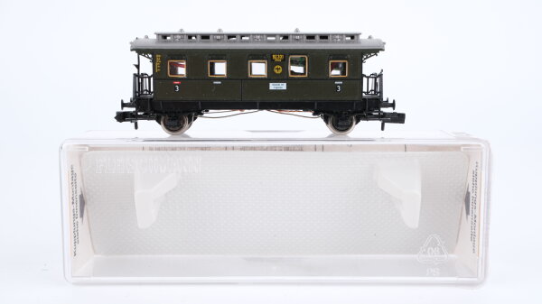 Fleischmann N 8767K Personenwagen 3. Kl CCitrPr05b DRG