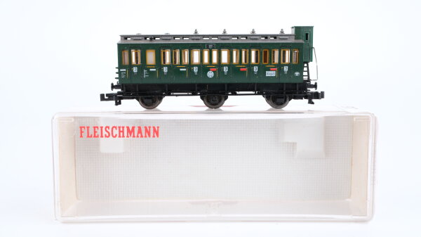 Fleischmann N 8094 Abteilwagen 3. Kl m. Bremserhaus C3Pr89 DRG