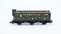 Fleischmann N 8094 Abteilwagen 3. Kl m. Bremserhaus...